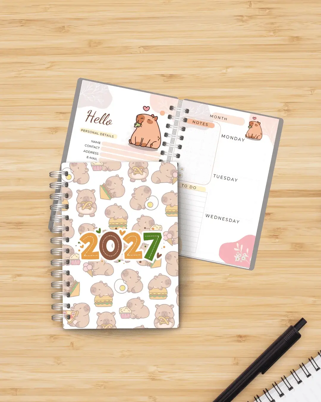 2027 planner design